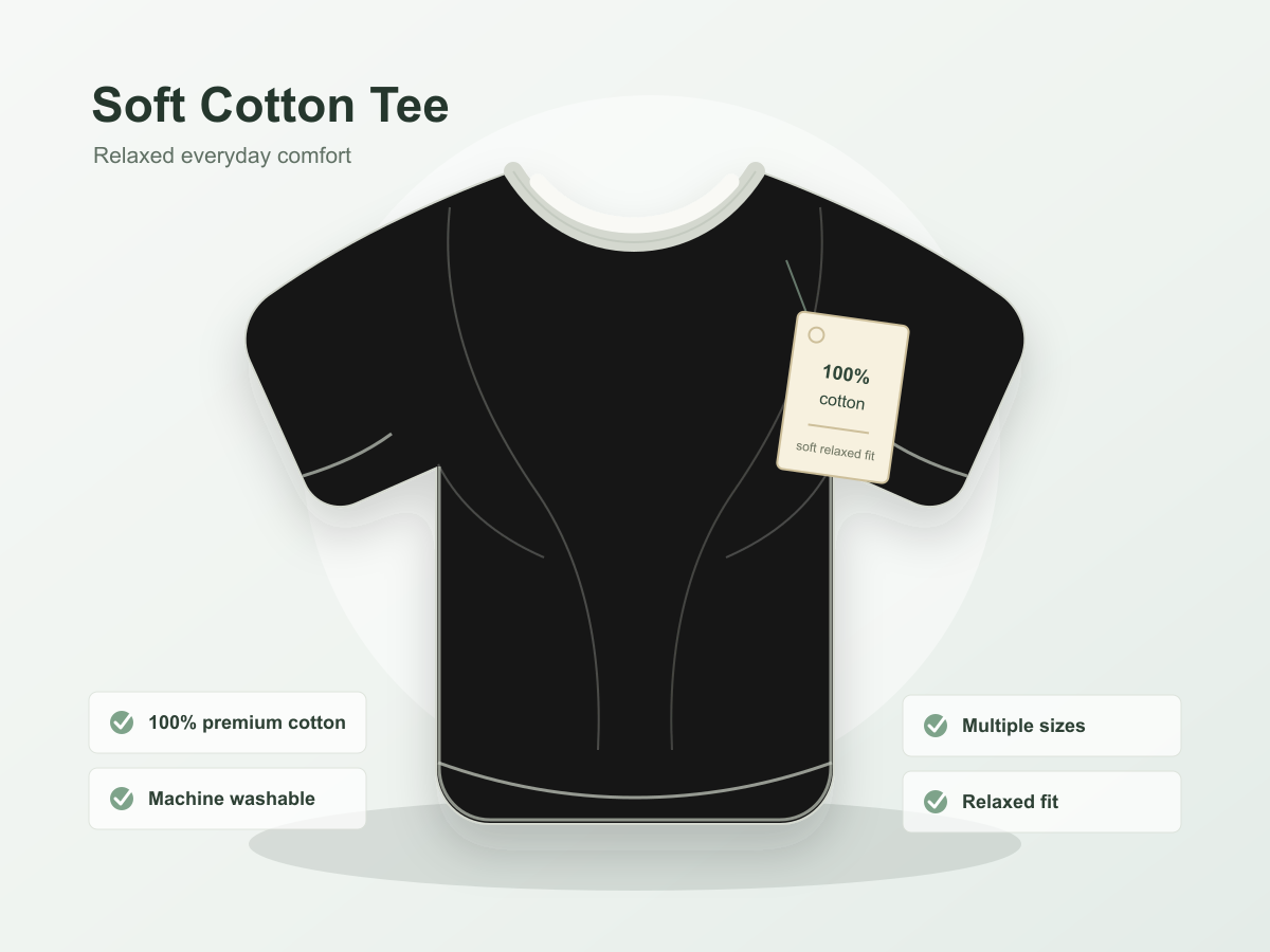 Classic Cotton T-Shirt-01
